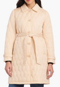 Kate Spade – Quilted Belted Jacket Puffer Coat (Sparkling Champagne)