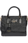 Kurt Geiger London – Small Chiswick Raffia Tote (Black)