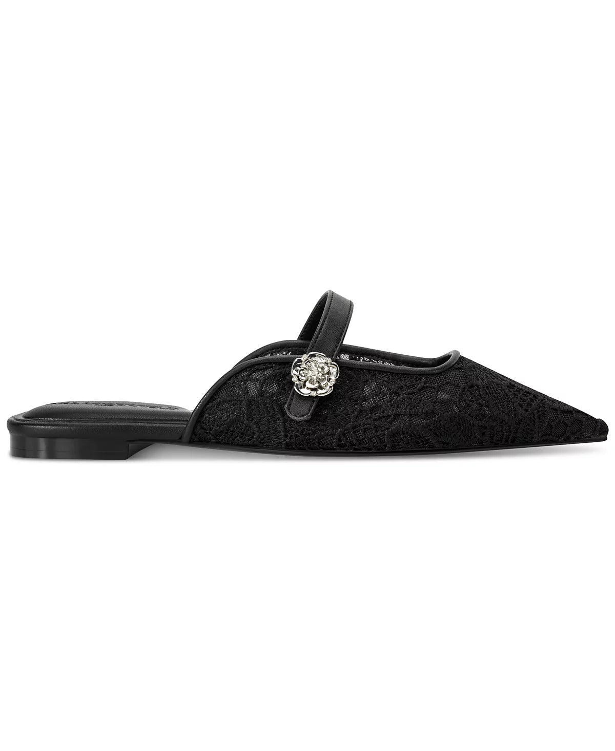 Karl Lagerfeld Paris Women's Vadyn Pointed-Toe Flats Black
