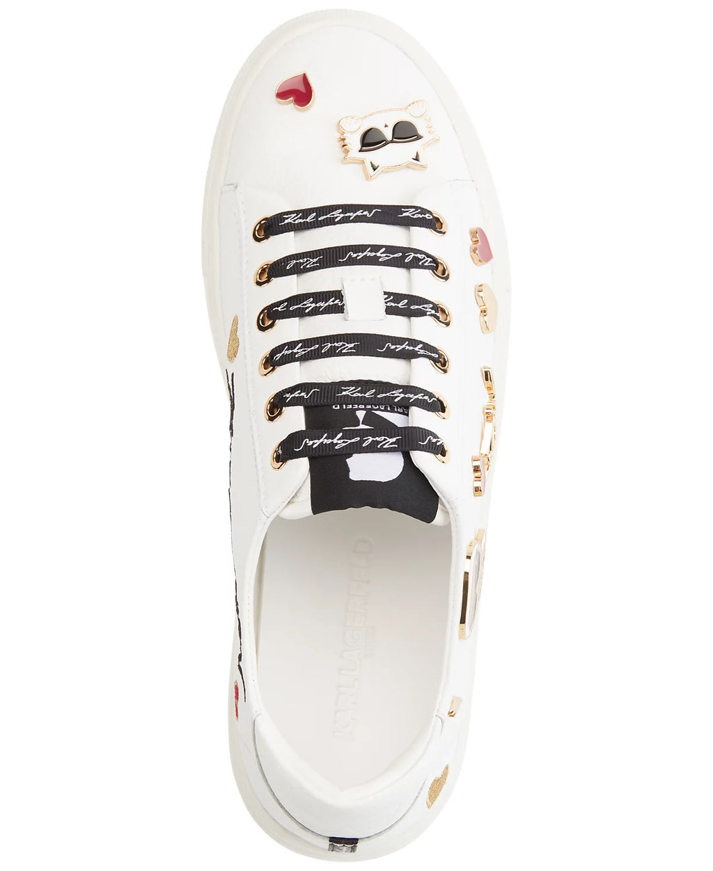 Karl Lagerfeld Paris -  Women's Cate Pins Lace-Up Sneakers